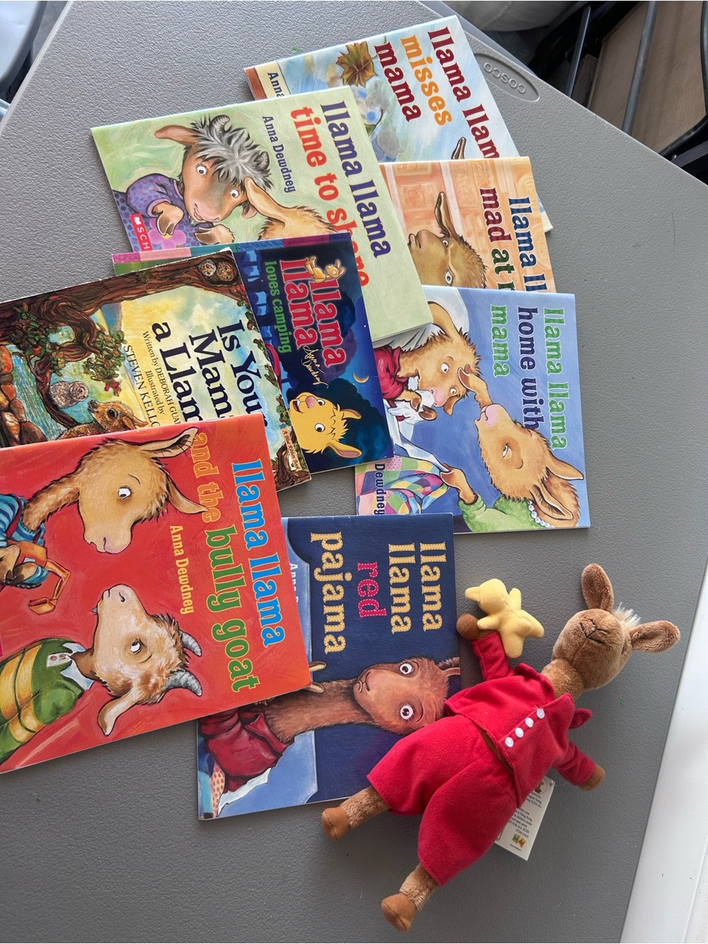 Llama llama Plush & Book Set - Red Pajama Outfit